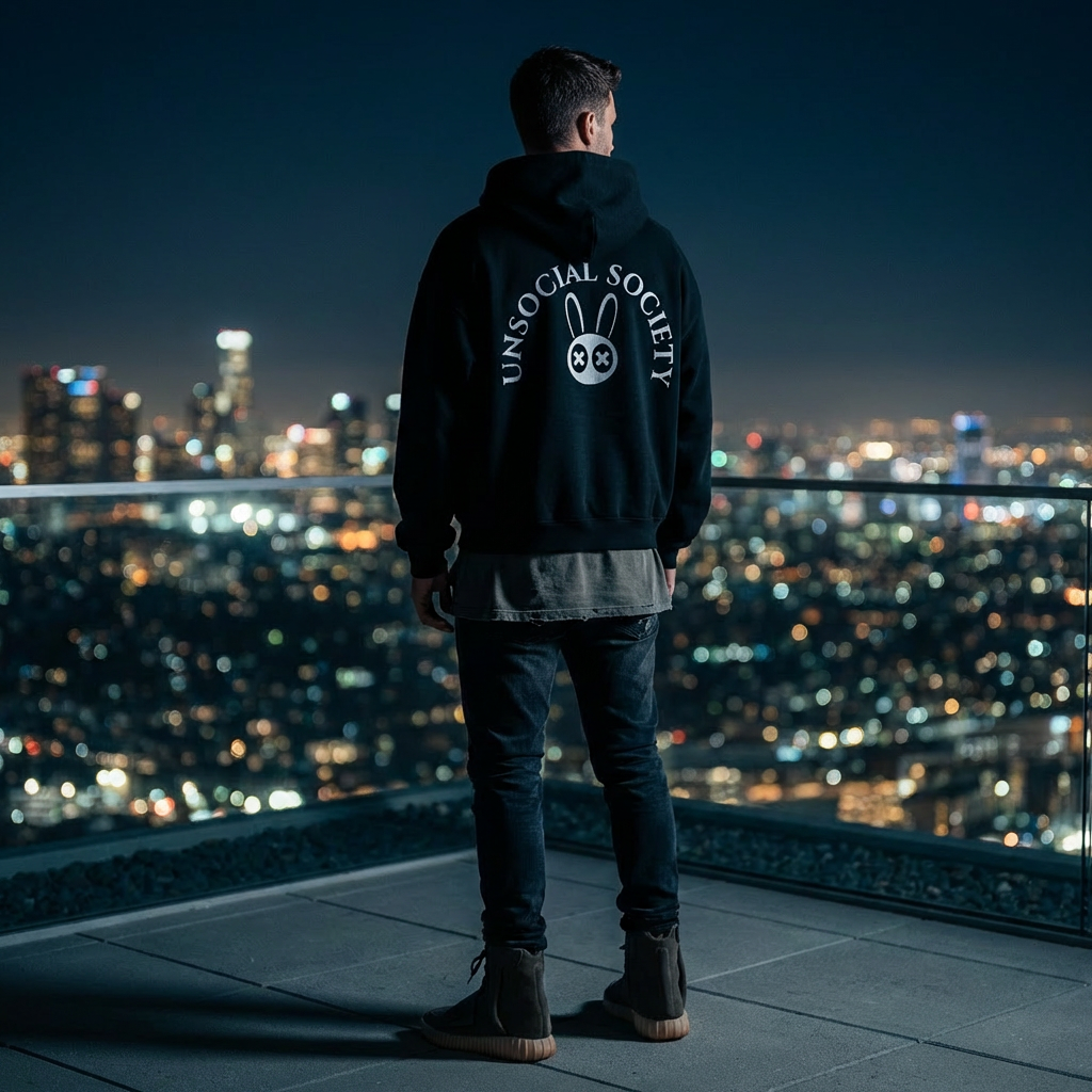 The Signature Hoodie in Obsidian